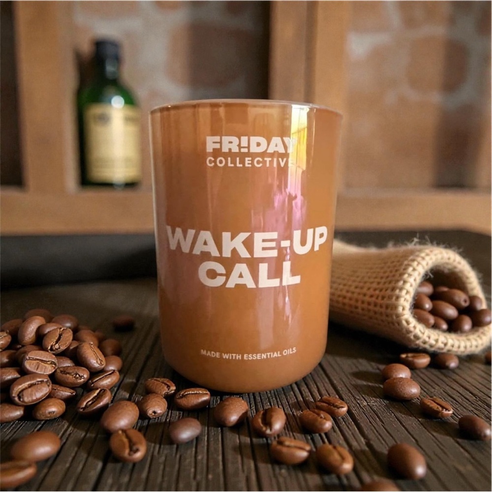 Friday Collective Wake-Up Call Coffee Scented Candle